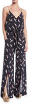 Thumbnail for your product : Vix Nora Printed Wide-Leg Coverup Jumpsuit