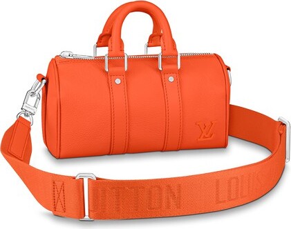 Louis Vuitton Orange Monogram Suede Limited Edition Onatah Fleurs GM Hobo