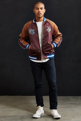 Urban Outfitters Embroidered Dragon Souvenir Jacket