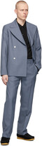 Thumbnail for your product : Séfr Blue Mike Suit Trousers