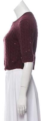 Brunello Cucinelli Cashmere Short Sleeve Sweater