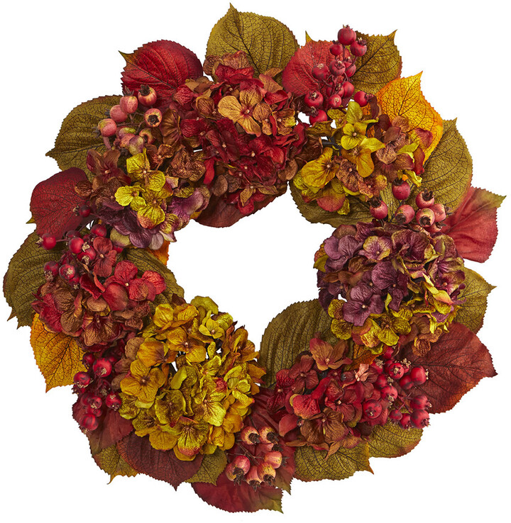 Hydrangea Wreath | Shop the world's largest collection of fashion 