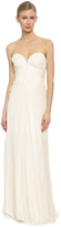 Thumbnail for your product : J. Mendel Strapless Pleated Gown