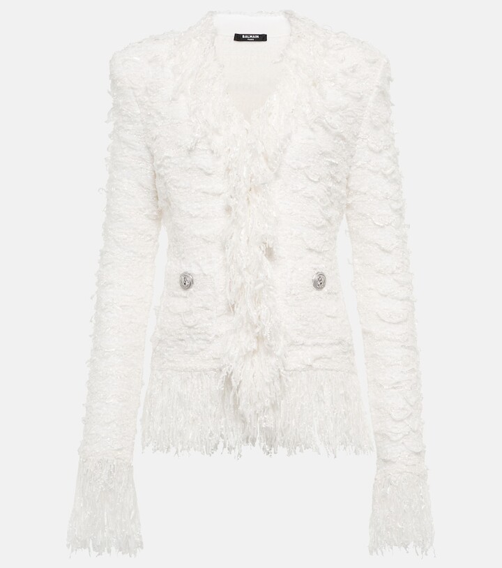 Tweed Fringe Jacket | Shop The Largest Collection | ShopStyle