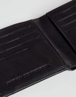 French Connection Leather Panel Wallet