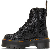Thumbnail for your product : Dr. Martens Black X-Girl Edition Leopard Jadon Boots