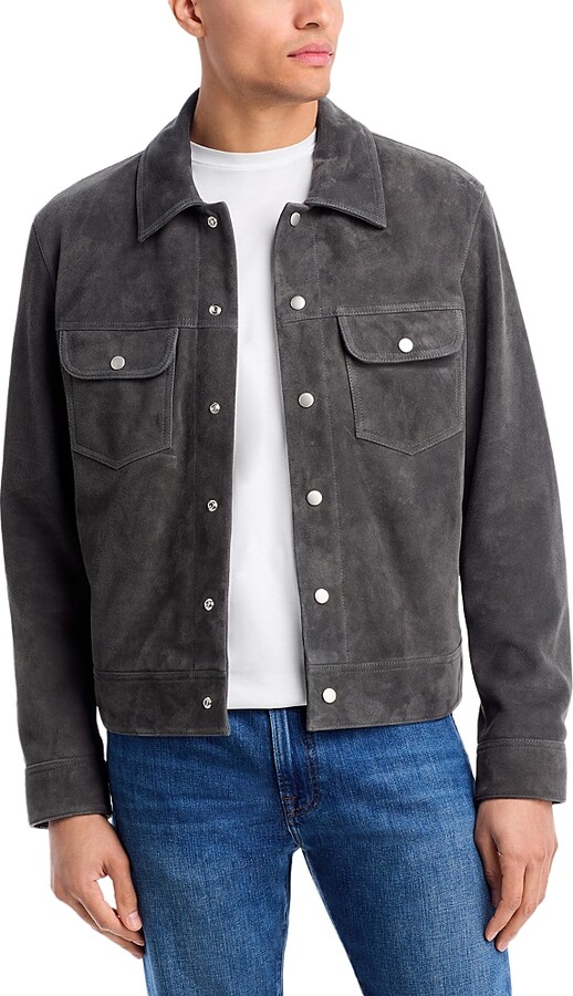 Frame Suede Trucker Jacket