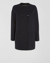 Thumbnail for your product : Jaeger Cotton Textured Coat