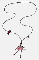 Thumbnail for your product : Betsey Johnson 'Terrific Tutus' Long Pendant Necklace