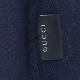 Thumbnail for your product : Gucci Gg Logo Wool Scarf