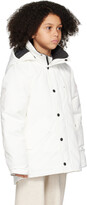 Thumbnail for your product : Canada Goose Kids Kids White Logan Down Parka