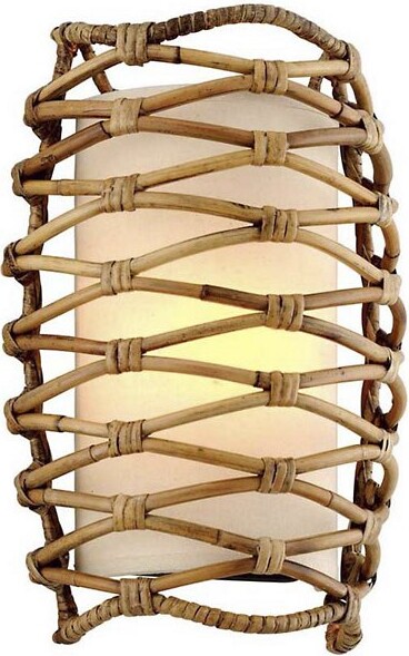 Troy Lighting Balboa Wall Sconce in Brown