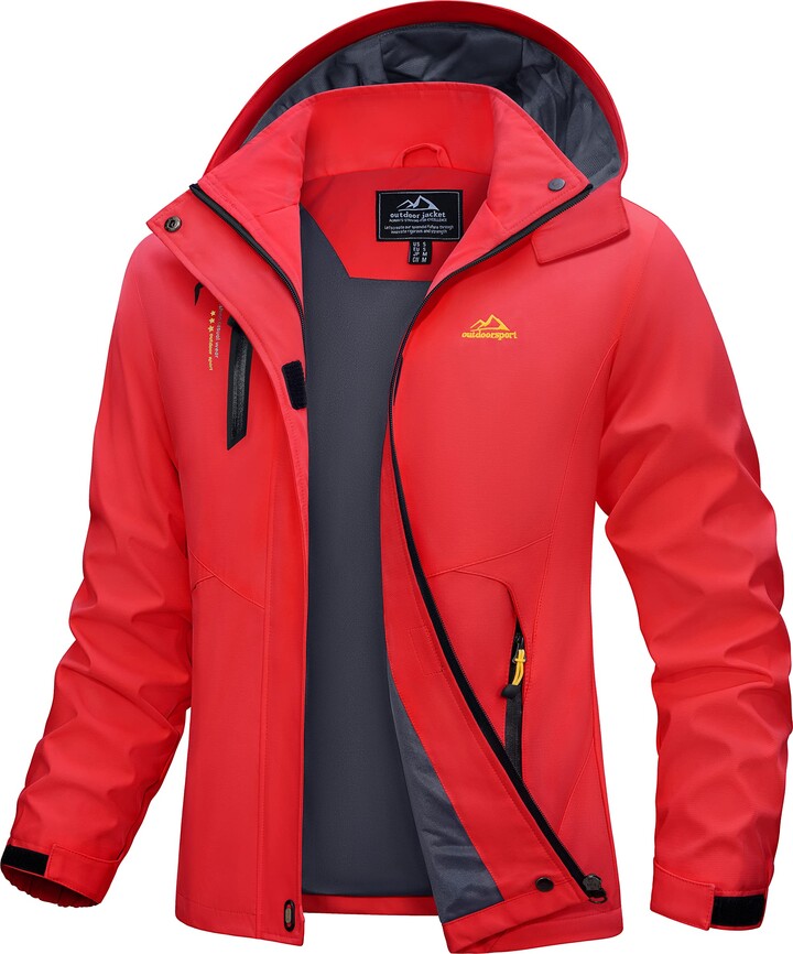 Ladies Waterproof Jackets with Hood Sotshell Winter Jackets