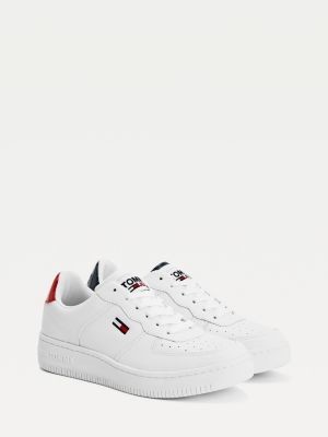 tommy hilfiger chunky suede panel trainers