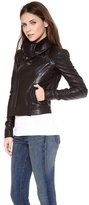 Thumbnail for your product : Veda Max Classic Leather Jacket