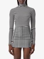 Thumbnail for your product : Burberry striped turtleneck T-shirt