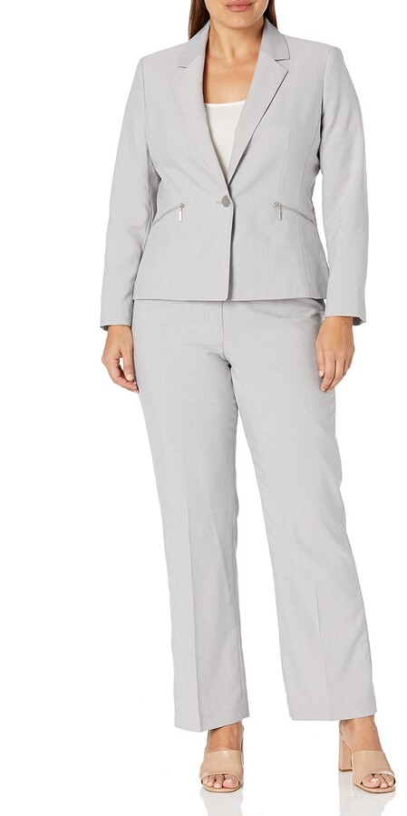 silver suit womens