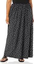 Thumbnail for your product : Star Vixen Women's Plus-Size Modest Soft DTY Knit Pull-On Maxiskirt