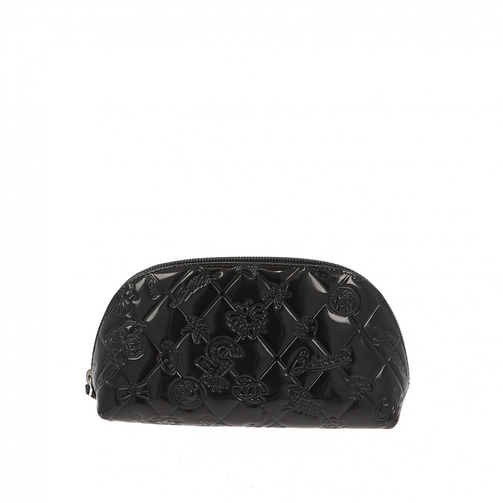 Chanel Black Patent leather Purses, wallets & cases ShopStyle