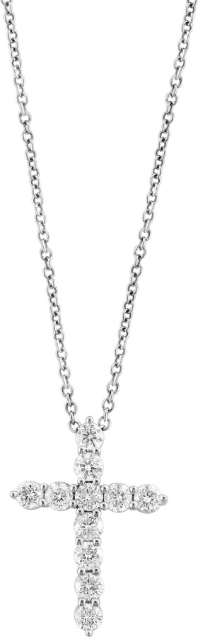 Effy Diamond Pendant Necklace (3/4 ct. t.w.) in 14k White Gold