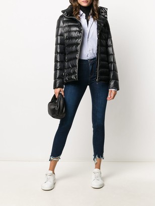 Lauren Ralph Lauren Off-Centre Zip Padded Jacket