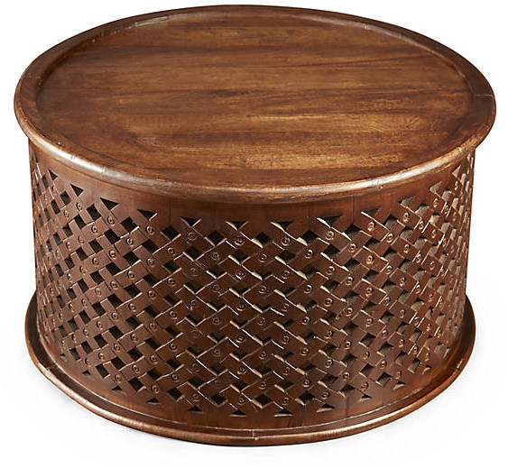 One Kings Lane Ethan Round Coffee Table, One Kings Lane Round Coffee Tables
