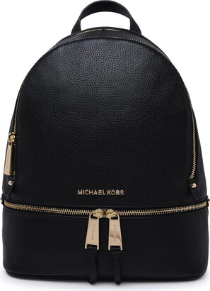 Backpacks Michael Kors - Rhea Zip medium studded black backpack