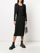 Thumbnail for your product : Yohji Yamamoto Pre-Owned 1990s Attached Jacket Dress