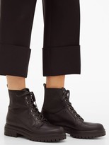 Thumbnail for your product : Gianvito Rossi Martis Lace-up Leather Boots - Black