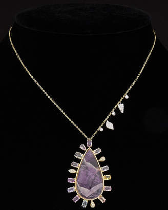 Meira T 14K & Silver 18.34 Ct. Tw. Diamond & Gemstone Necklace