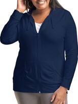 Thumbnail for your product : Just My Size Women's Full Zip Jersey Hoodie