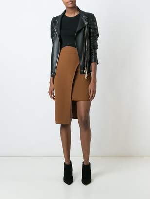 Cushnie asymmetric cady skirt