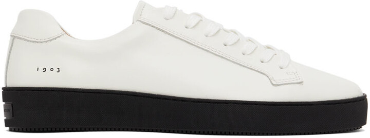 Tiger of Sweden Off-White Salas Sneakers - ShopStyle