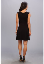 Thumbnail for your product : Karen Kane Extended Sleeve Panel Dress
