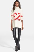 Thumbnail for your product : Zadig & Voltaire Zip Detail Turtleneck Sweater Dress