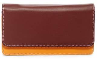 Mywalit Colorblock Leather Matinee Wallet