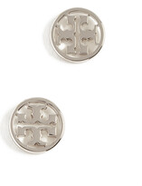 Thumbnail for your product : Tory Burch Logo Circle Stud Earrings
