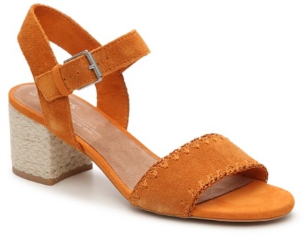 toms rosa block heel sandal