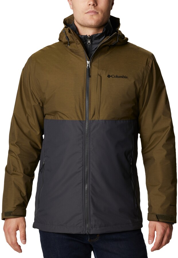 hunter green columbia jacket