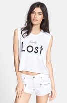 Thumbnail for your product : Wildfox Couture 'Totally Lost' Crop Muscle Tank