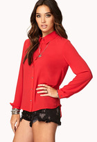 Thumbnail for your product : Forever 21 Studded Button Shirt