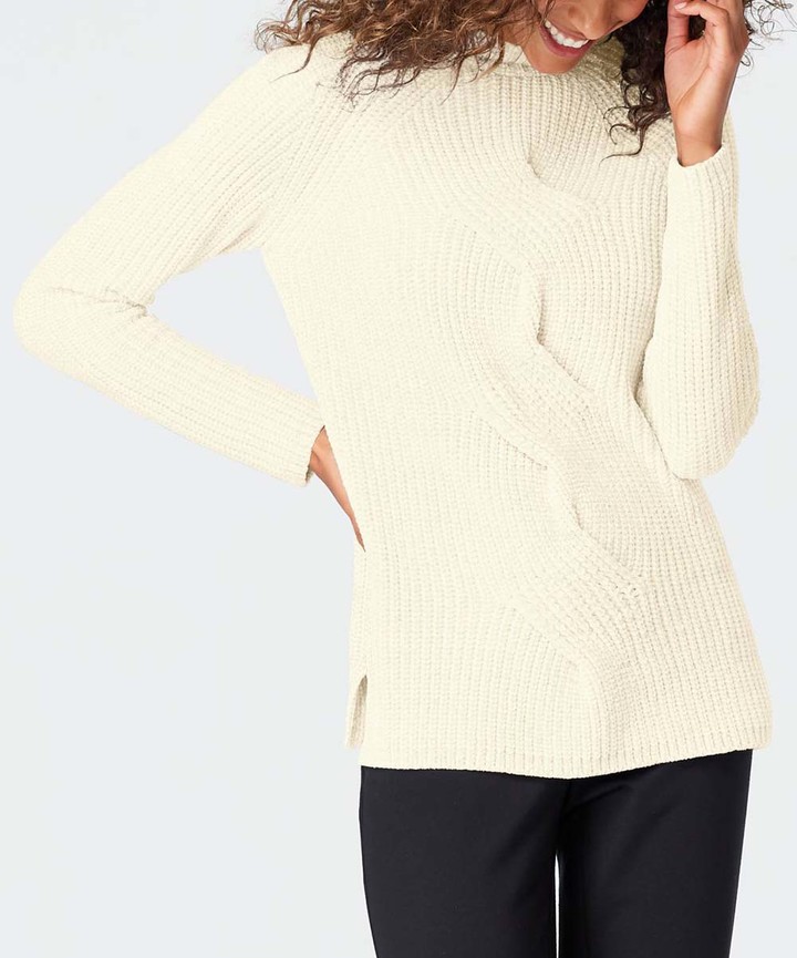 cream sweater women's