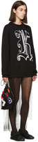 Thumbnail for your product : Christopher Kane Black Wool 'Kane' Sweater