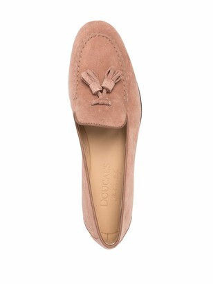 Doucal's Tassel-Detail Suede Loafers