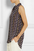 Thumbnail for your product : J.Crew Printed silk top