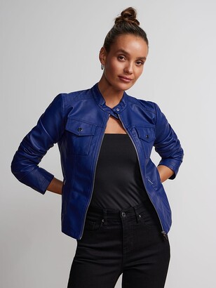 Womens Royal Blue Coat | ShopStyle