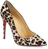 Thumbnail for your product : Christian Louboutin Pigalle Leopard-Print Calf Hair Pumps