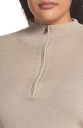 Lafayette 148 New York Skinny Ribbed Pullover