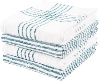 KAF Home Set of 4 Assorted Cotton Kitchen Towels