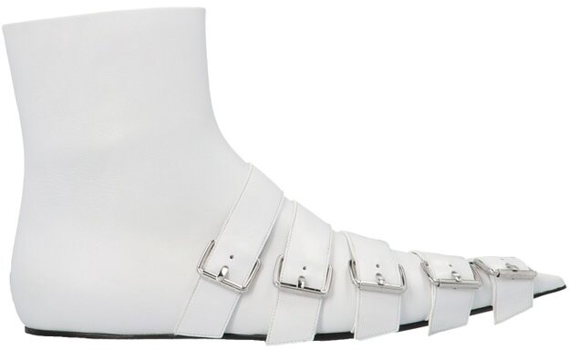 Balenciaga White Women's Boots | Shop the world's largest 